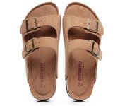2024 Summer Men's Mule Clog Sandals Classic Two Buckle Cork Slippers Sandals