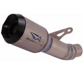 Titanium Alloy Slip On For YZF-R1 R1M MT-10 MT10 Motorcycle Exhaust Systems Link Pipe Middle Pipe Connect Exhaust Muffler Tubes