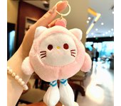 Creative Egg Boy Plush Keychain Cute Bag Pendant Small Jewelry Plush Toy Small Gift