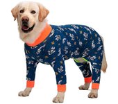 Pijamas para perros medianos y grandes, ropa para mascotas, Mono para perros, disfraz, abrigo para perros, ropa estampada de dibujos animados, camisa
