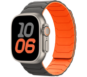 Correa para Apple Watch ultra 2 Band 49mm 45mm 44mm 40mm 42mm 46mm 41mm 38mm pulsera magnética de silicona IWatch Series 10 SE 9 8 7