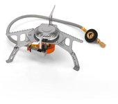 Estufa de Gas a prueba de viento para acampar, estufa plegable portátil para mochilero al aire libre, equipo turístico para cocinar, senderismo, Picnic, 4000W