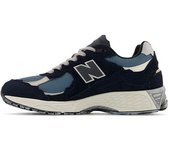 Leten Authentic  NB 2002R Black / Beige White Men Women Sneakers Work shoes