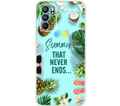 For OPPO Reno6 4G Case Fall Resistant Ultra Thin Slim Phone Case For OPPO Reno 6 CPH2235 Clear Matte Soft TPU Bumper Housing