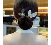 Women Rhinestone Bow Hair Bands Korean Girls Headband For Hair Bun Ponytail Holder Hair Accessories Headdress