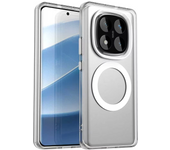 Transparent Candy Colorful Wireless Charging Phone Case for Xiaomi Redmi Note 14, 14 Pro, 14 Pro+, Note 13R, 13R Pro, 13, 13 Pro, 13 Pro+ Magnetic Back Cover