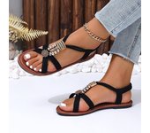 Fashionable women's flat sandals, summer Atos