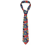 Grendizer Go corbatas formales para hombres, corbatas de negocios personalizadas de seda, OVNI, Robot, Goldrake, Mazinger Z