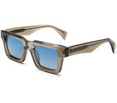 Gafas de sol de montura pequeña engrosadas clásicas, uñas de arroz, patas anchas, gafas de sol de placa hechas a mano