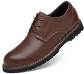 Genuine Leather Men Shoes Fashion Waterproof Oxford Shoes Man Breathable Sneakers British Style Flats Autumn Men Dress Shoes