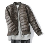 Chaqueta plumón ultraligera para hombre, cálido invierno, abrigo plumas ligero con cuello de béisbol