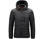Men's waterproof jacket, thick hood windbreaker, casual, Ustada, fashionable, autumn novelty, winter, 2024 ec4