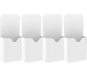 4 PCS Magnetic Pen Holder for Markers - Magnetic Storage Box