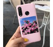 For Huawei P30 Lite Case Ultra-thin Soft Silicon protector Cover TPU Cute Pattern phone case For Huawei p 30 Lite p30Lite cases