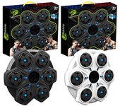 Máquina de Boxeo Musical con Guantes de Boxeo, 9 Velocidades, Bluetooth, Máquina de Boxeo Inteligente, Niños y Adultos