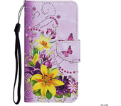 For Samsung Galaxy A12 A22 A23 A13 5G 4G solapa billetera Card slot stand Fashion Cartoon capacitor Phone Shell