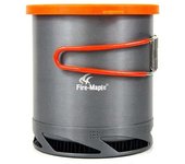 Fire Maple-1L heat exchanger pot, ultra lightweight portable villa for outdoor camping, aluminum alloy kettle, picnic kitchen