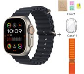 2025 New HK9 Ultra 2 MAX Smartwatch Bluetooth Call Heart Rate Detection Sports Mode Flashlight 1GB Memory AMOLED Compatible with Android IOS Smartwatch