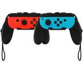 Empuñaduras de mango de piezas, accesorios para Switch, volante de carreras para Switch Gamepad, soporte de mango