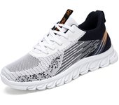 Zapatillas de deporte de los hombres 2025 verano nuevos zapatos de los hombres zapatos para correr con cordones zapatos de tendencia de moda