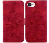 Carcasa de teléfono con solapa estampada de moda para Apple iPhone se4 7 8 x xR XS max plus 2024 carcasa de teléfono sólido anti