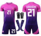 Children 2324 Real Madrid Home Jersey No. 9 Mbappe 5 Bellingham 7 Vinicius Football Uniform Sports Men's Suit