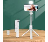 Palo Selfie ,170 CM Tripode para movil Extensible para Teléfono con Control Remoto, Soporte Giratorio de 360°