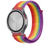 Nylon loop Band For Samsung Galaxy Watch 6/5/pro/4/Classic/active 44mm wristband 20mm/22mm sport bracelet huawei watch gt 4 2