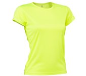 Camiseta de Deporte Mujer ASIOKA PO Manga Corta 100% Poliéster