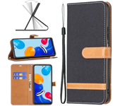 For Xiaomi poco F5 redmi note 11 12 global Turbine 12s 4G 5G 2201117tg 2201117ti ranura billetera de cuero carcasa de teléfon