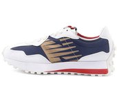 Leten Authentic  NB 327 Red White / Black Gray Men Women Sneakers Work shoes