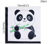 SSITO Globos desechables with temática de Panda, decoraciones para Tartas, suministros para Fiestas de niños