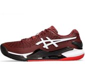 ASIC'S Gel Resolution 9 Red Black Tennis Sneakers Men's And Women's Sports Shoes