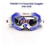 VEMAR Childen Motocross Racing Goggles For 4-12 Years Boy Girl Ski Snow Goggles Kids Youth Motorcycle Helmets Goggles Moto Accessories