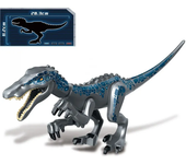 Bloques de construcción de Jurassic World 2 para niños, bloques de construcción de dinosaurios, tiranosaurio Indominus i-rex, ju