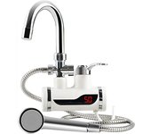 Electric Instant Hot Water Heater Fast Heating with LED Temperature Display Tankless Tap EU Plug