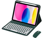 Keyboard Case for IPad 10th Generation 10.9 Inch 2022 A2757 A2777 with Pencil Holder Wireless Detachable Spanish Keyboard Cover