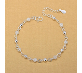 Pulseras de plata de ley 925 a la moda para mujer, pulseras con dijes de bola de linterna hueca de diseñador Original de lujo, joyería hermosa
