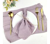 Set of 6  Terracotta Sewing Cloth Napkins Cotton Factory Wholesale Fabric Serviette Gauze Table Towels Wedding Decoration Easter
