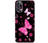For OPPO Reno 4 Case Reno4 5G Cover Slim Silicone Bumper Patterns Soft Phone Case For OPPO Reno 4 2021 CPH2091 CPH2113 Back Bags
