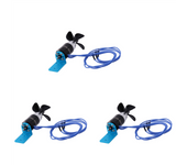 3X IPX8 Underwater Thruster 2838 350KV 2.4KG Thrust Brushless Motor with 55mm 60mm Propeller for ROV RC Boats CW