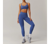 Cloud Sense Quick Dry Yoga Wear Set Cross Back Fitness Top Gym Tight Zipper Long Sleeve Outdoor Running Hip Lifting Sweatpants