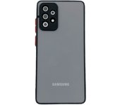 Matte Shockproof Armor Phone Case For Samsung Galaxy S24 S23 S22 S21 Ultra Plus A54 A34 5G Black Transparent Protective Cover