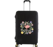 Flamingo Printed Design Travel Trolley Case Cover Protector Washable Suitcase Cover Luggage Storage Covers for Luggage Cover