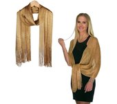 Women Elegant Glossy Scarves Party Woman Scarf For Wedding, Party, Communions