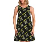 Customized Travel A-Ayiva In Liebe, Sleeveless Women's Flower, Suitable for Beach Leisure, Cool Singer Series