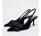 White Embroidered Mesh Sgback Shoes Women Fashion Pointed Toe High Heels Lady Casual Stilettos Summer Heeled Sandals Pumps