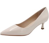 2024 new style women's shoes/sandals/high heels/stilettos/pointed toes/spring/summer/autumn/winter/banquet/wedding/work/leather/Beige
