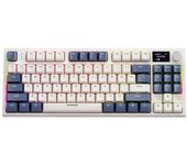 Teclado mecánico inalámbrico  K86, diseño 75%, tecla completa, pantalla TFT intercambiable en caliente, perilla de Metal, teclado Macro definido