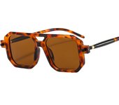 Tendencia retro literaria gafas de sol modernas tiro callejero gafas planas gafas de sol de moda